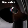 4 szt. Nakrętki zaworów opon kół samochodowych Trzonki powietrza Do BMW M8 M7 M6 M5 M4 M3 M2 M1 F30 F10 F15 E30 E46 E90 E60 Seria 3 Seria 5 Seria 7