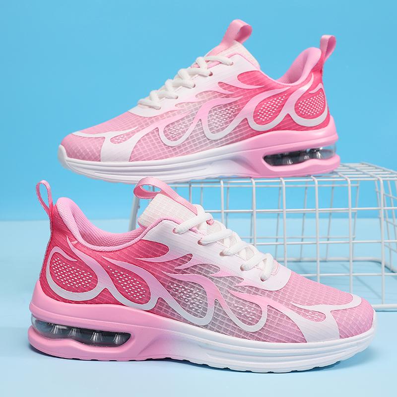 Women Shoes Athletic Shoes Breathable Daily Wear Shoes Light Lace Up Walking Thick Bottom Platform Ladies Size 36-43