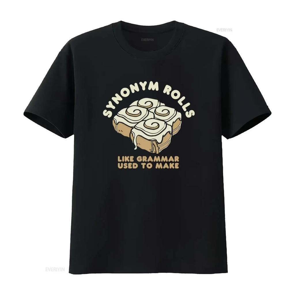 Black Synonym rolls T shirt Bookworm Grammar Vocabulary English Teacher Literature for Teachers vintage Washed Soft Breathable