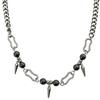 Titanium Steel Rivet Stitching Punk Rock Necklace for Men & Women