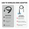 USB till Trådlös DMX Sändaradapter för Scenljuskontroll