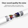 Type C to 3.5mm Auditory Adapter USB Type C to 3.5 mm Headphone Adapter for Multiple Devices and Easy to Carry