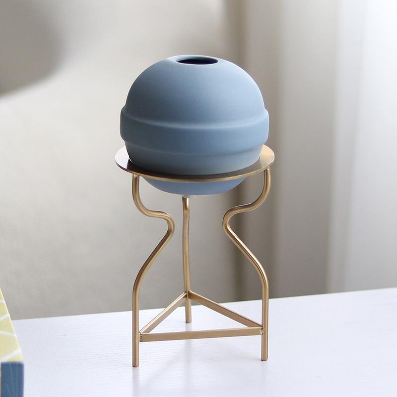 Leichter Luxus Planetenblumen-Ornamente Modellraum Kinderzimmer Wohnzimmer Weinschrank Couchtisch Nordische Kleine Vase Weiche Dekorationen