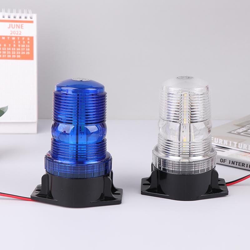 10-80V 30 Led High Power Emergency Warning Flash Strobe Light Beacon For Forklift Truck School Bus Blue Red White Yellow