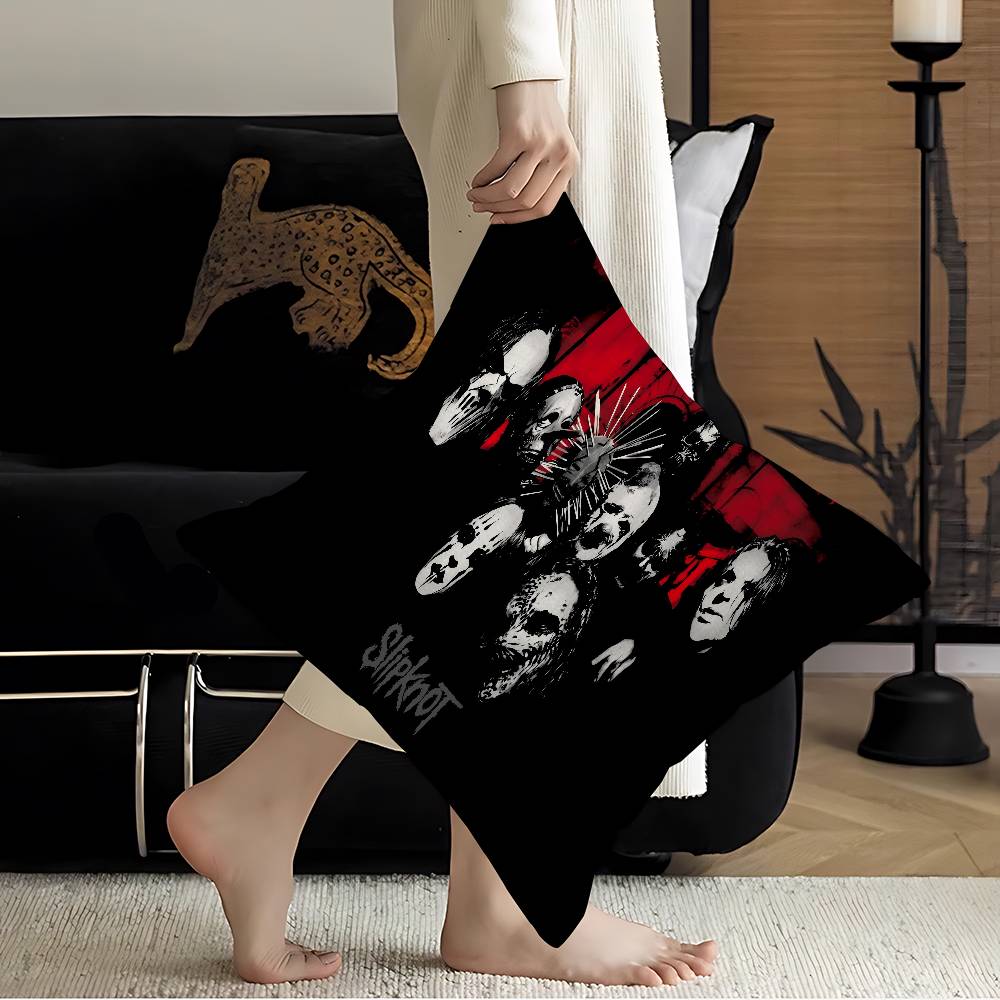 S-S-Slipknotes Band Personalized Pillow Dust Cover Bedroom Kids Party Decoration Pillowcase Birthday Children Gift