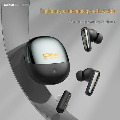 ONIKUMA TX610 Low Latency 2.4G True Wireless Bluetooth Gaming Headset