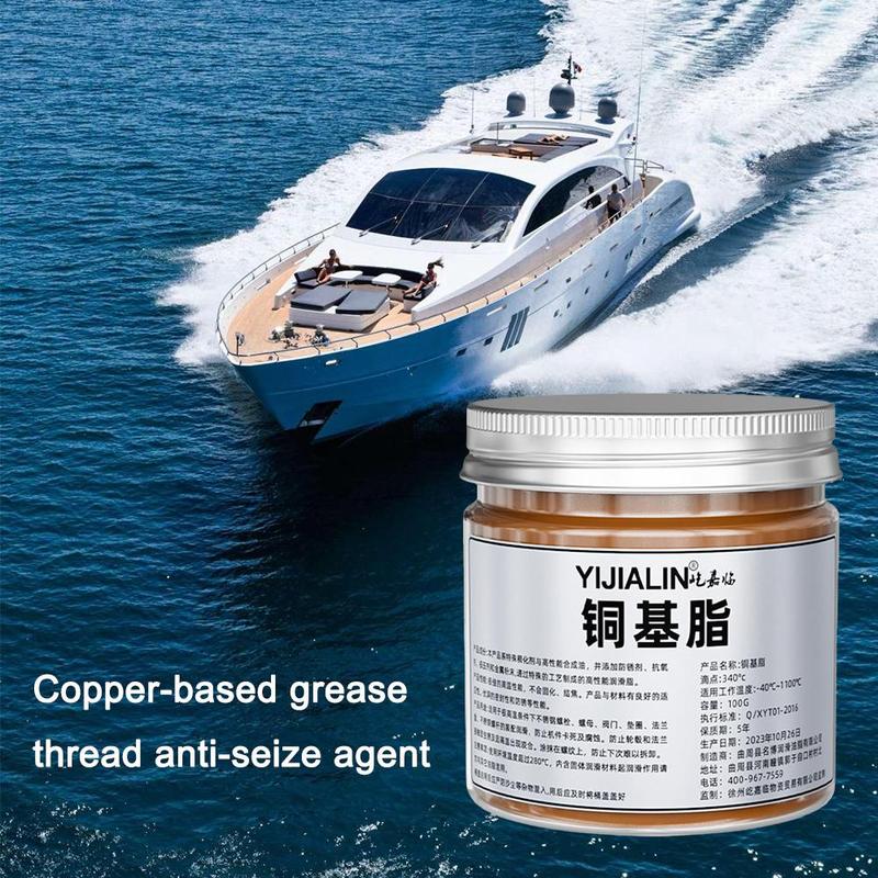 High Temperature Resistant Copper Based Grease Thread Anti Bite Agent Bolt Hub Gear Anti Seize Paste Copper Paste Taurus Oil