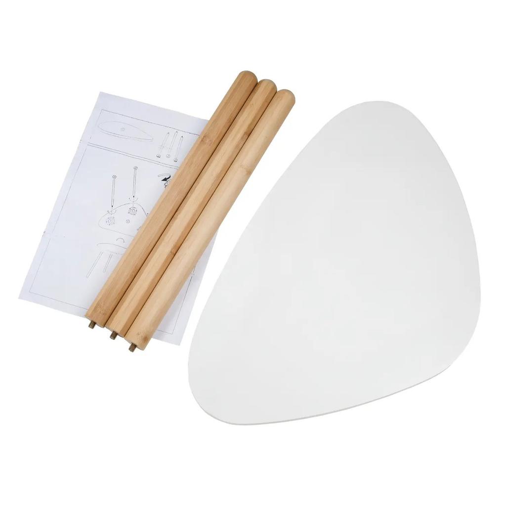 Supretto Bamboo Triangular Table (9176)