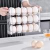 Egg Storage Box New Can Be Reversible Three Layers Of 30 Egg Tray Refrigerator Organizer Food Containers Kitchen Storage Boxes