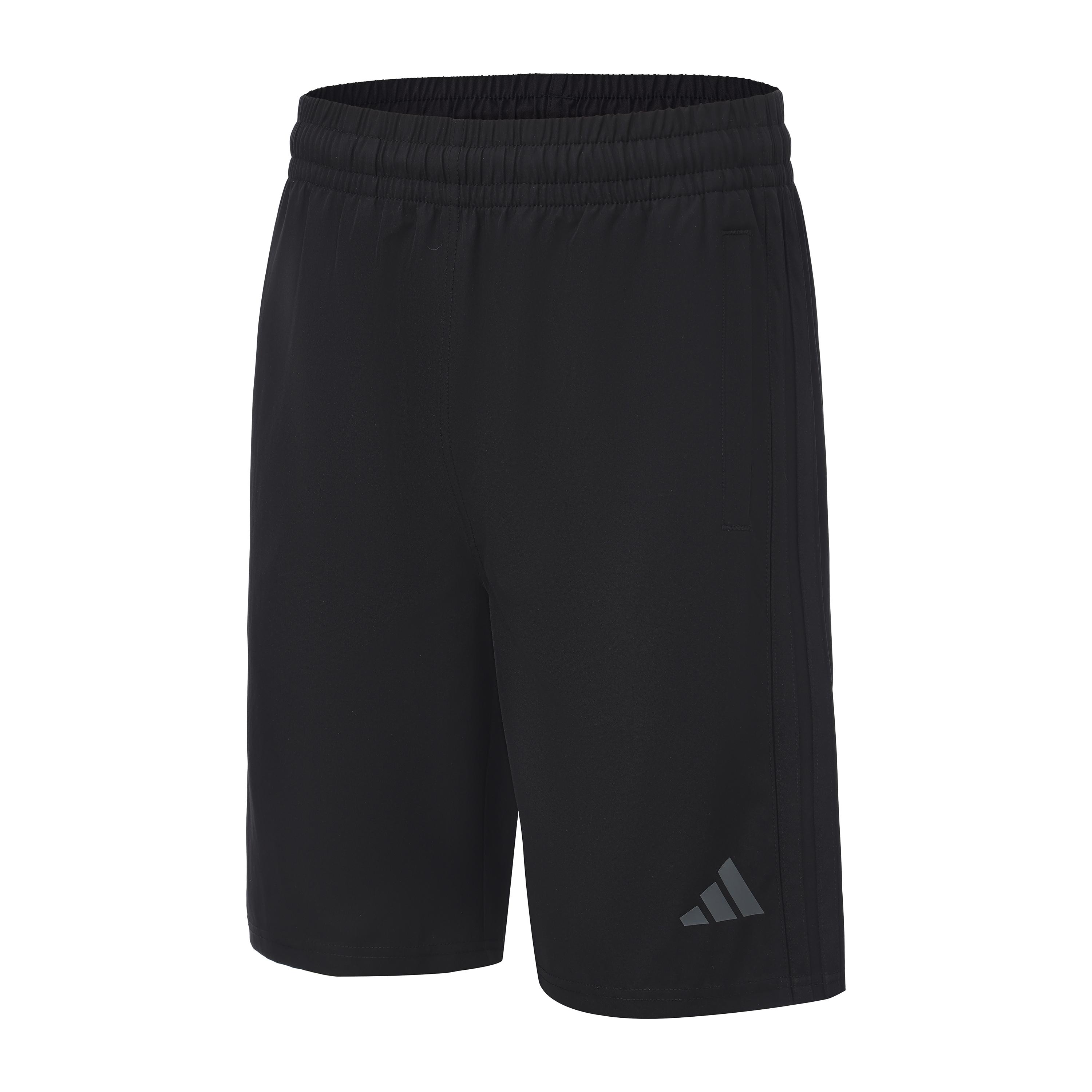 

Adidas Boxing Series Printed Logo Lightweight Breathable Elastic Woven Shorts Unisex shorts BWS26B2P-BKGR M