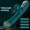 Multi-functional Telescopic Vibrator Intelligent Display Fast Piston Heating Sucking Tongue Licking Masturbator