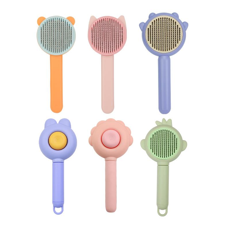Pet Comb Cat Fading Comb Remove Floating Hair Cleaning Massage Integrated Comb Dog Comb Cleaning Supplies Cat Comb