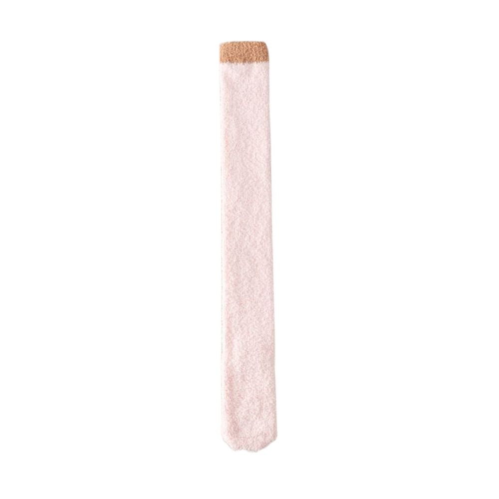 

Color Over Knee Socks Women Stockings Thigh High Stockings Home Sleeping Socks Apparel Accessories pink