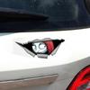 3D Simulation Stereo Eyes Peeping Car Sticker Men Peeping Women Peeping Sticker Leopard Eyes Self Adhesive Sticker Car Seal Auto Emblem Decal Acc