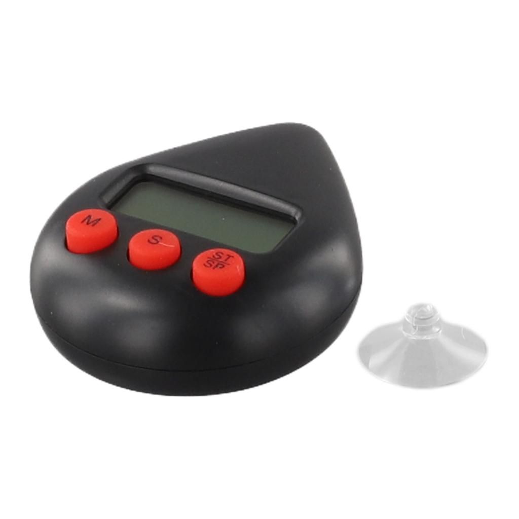 Bathroom Timer Cooking Timer Waterproof Timer Alarm Timer Kitchen Timer Hanging Holes Portable Design Precise Performance