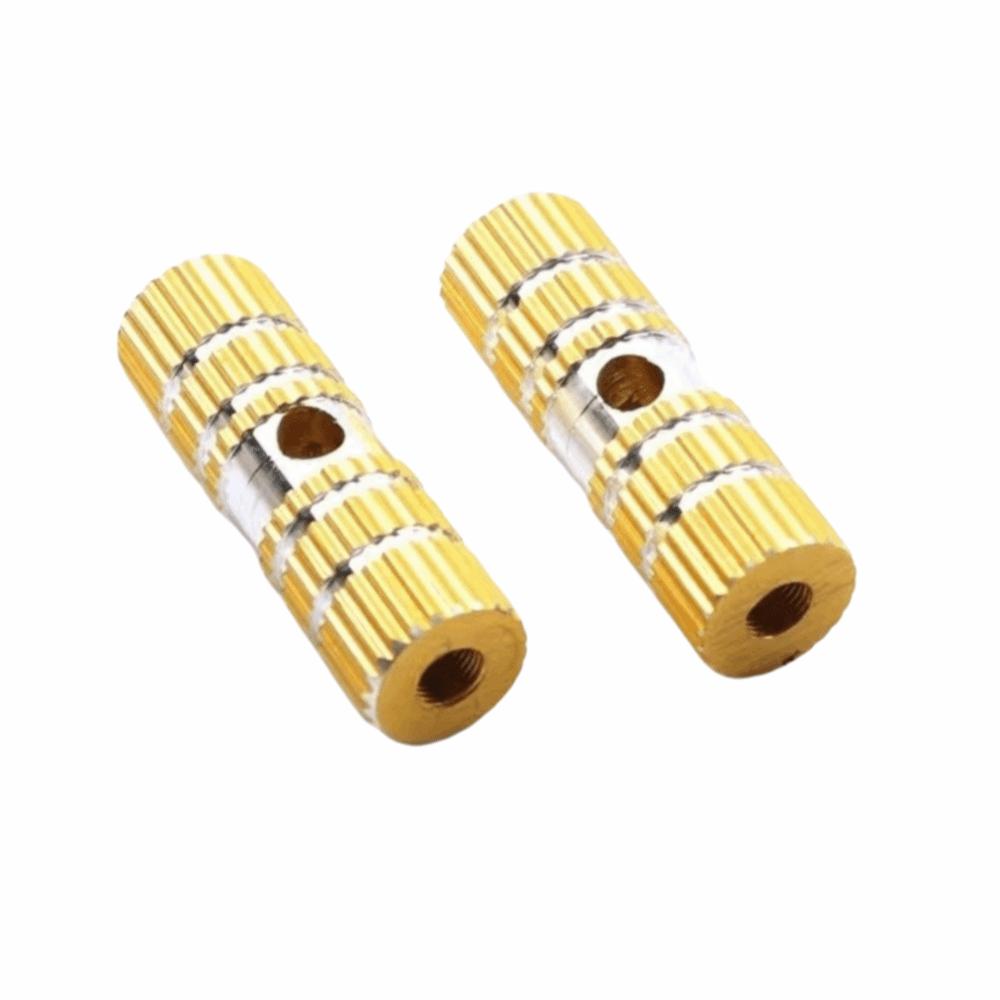 High Hardness Bike Foot Rest Pegs Anti-Slip Bicycle Foot Pegs Axle Pedals Bike Pedals  BMX Biking