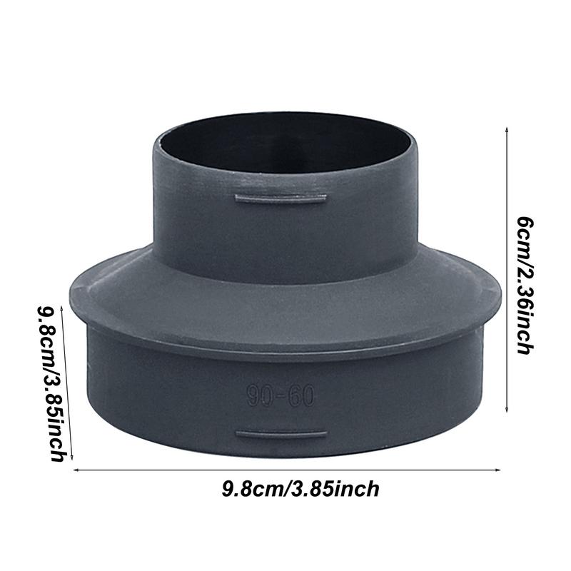 Parking Heater Converter 90mm To 60mm Portable Parking Heater Reducer Adapter Small Duct Reducer Heater Outlet Adapter Converter