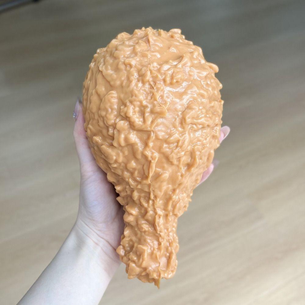Slow Rising Fried Chicken Squishy Extra Large Sensory Fidget Ball Food Squeeze Toy Party Favors