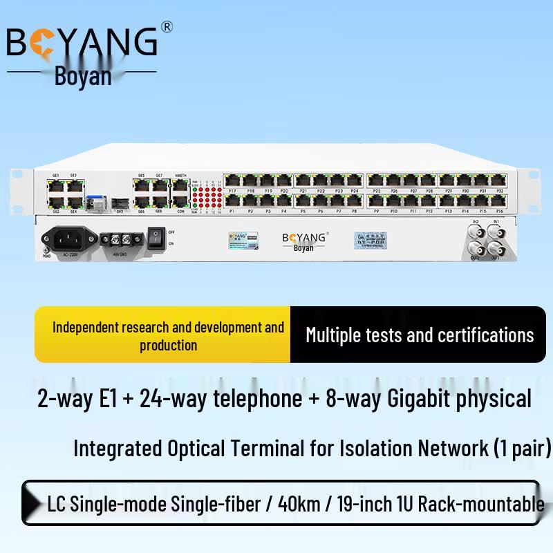 Boyang Integrated Services Fiber Optic Multiplexer