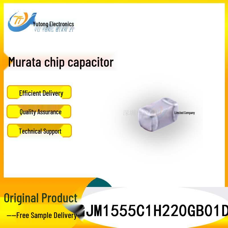 

Murata 22pF 50V 2% C0G 0402 Ceramic Chip Capacitor GJM1555C1H220GB01D