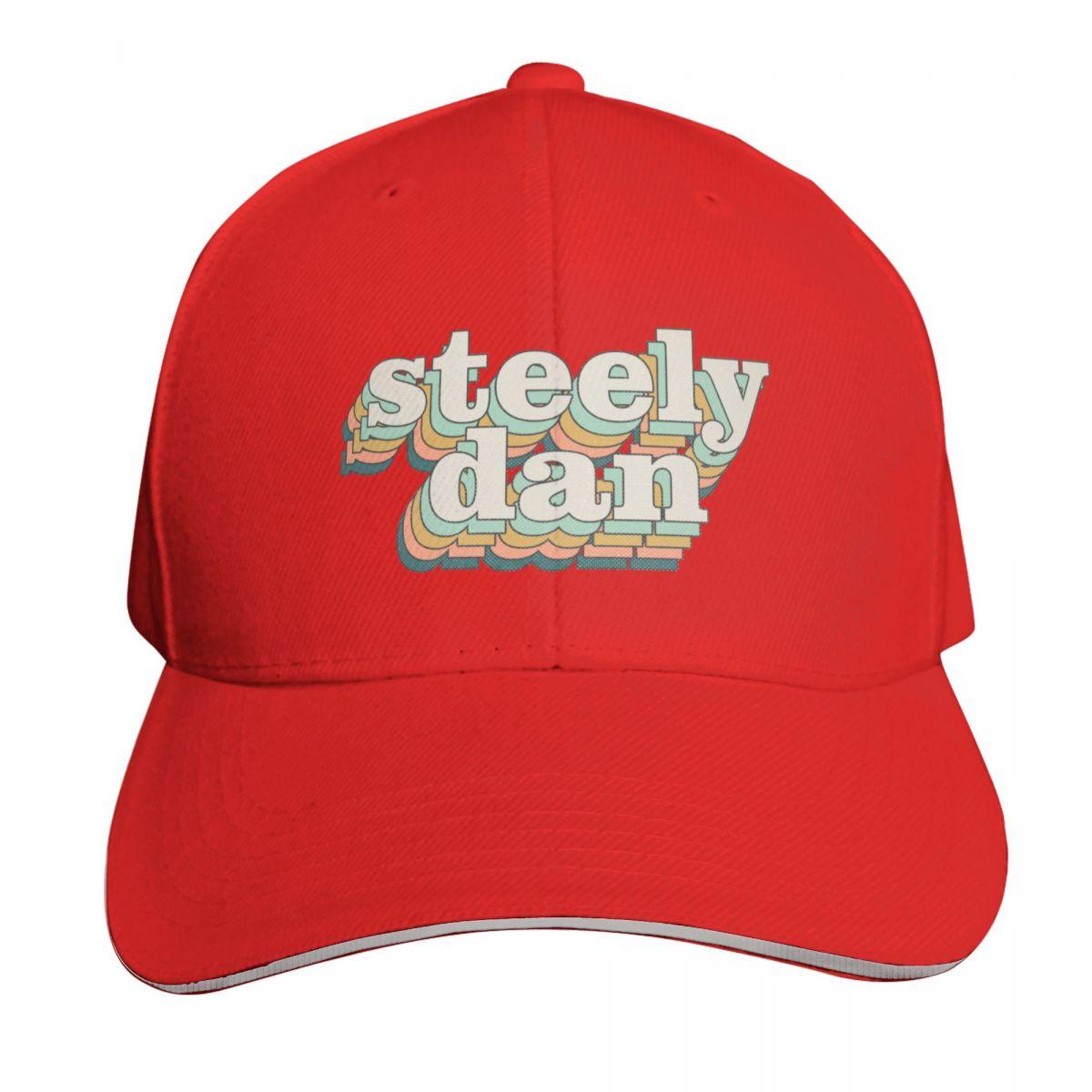 steely color vintage dan Baseball Cap cute sun caps New In The Hat Military Cap Unisex Golf Wear Unisex Womens