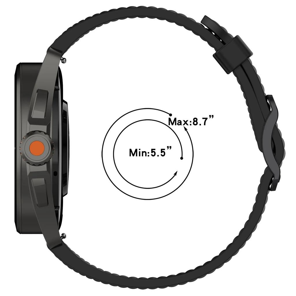 20mm 22mm Silikonarmband für Redmi Watch 5 Active/Lite Sport Smartwatch Atmungsaktives Ersatzarmband für Redmi Watch 5 Lite