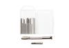Set of engraving cutters (studs) for cleaning and engraving on metal, coins, plastic, 1 set.