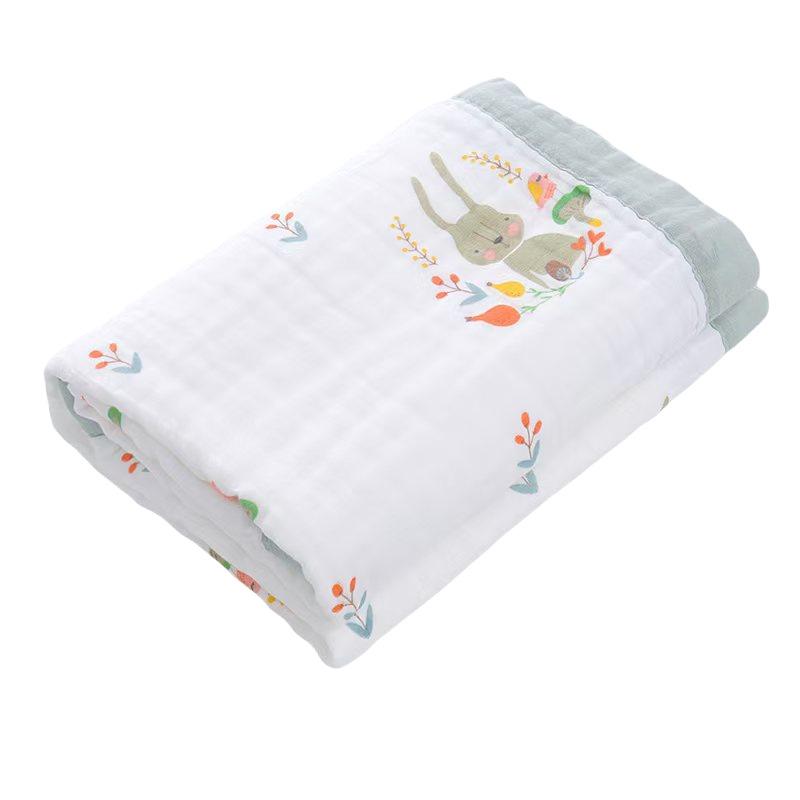 Mullwindel-Badetuch Babydecke Xia Liang wurde von sechs Lagen hochdichter breitkrempiger Neugeborenen-Decken umarmt