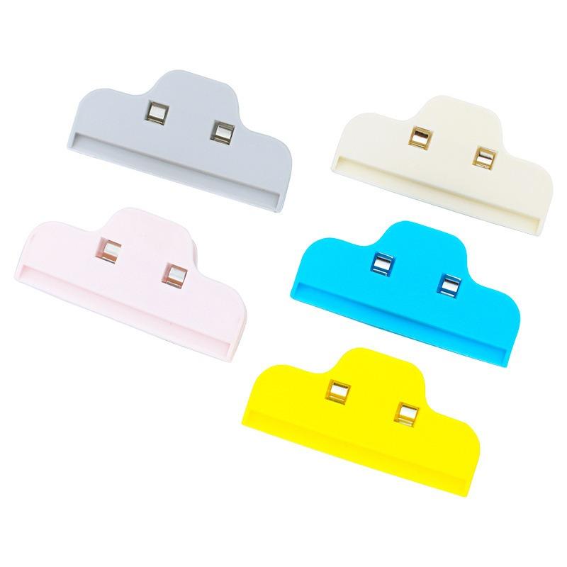 Plastic Powerful Sealing Clip 4pcs, Food Bag Snacks Moisture-proof Freshness Clip, Ziploc