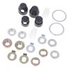 E-Bike Hub Motor Axle M12/M14 Lock Nut & Lock Washer & Spacer & Nut Cover 12/14Mm Shaft 500W-5000W Motors Electric Bicycle Parts
