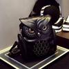 Women's Backpack Cute Owl Backpacks PU Leather School Bags For Teenagers Girls Female Rucksack