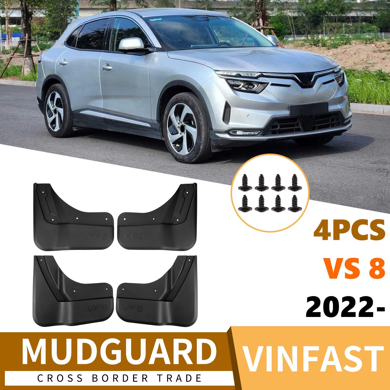 VinFast VF 8 2022-2026 Car Tire Leather Mudguard Splash Guard Exterior Accessory OPP Bag Packaging