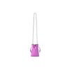 Loewe Flamenco Solid Color Minimalist Logo Print Nappa Leather Clutch Shoulder Crossbody Bag Women bags Bright-Purple A411F10X01-6450