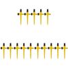 20-5pcs 360 Degree Rotation Auto Irrigation System 3 Gears Adjustable Irrigation Sprinkler For Garden Irrigation Watering Tools