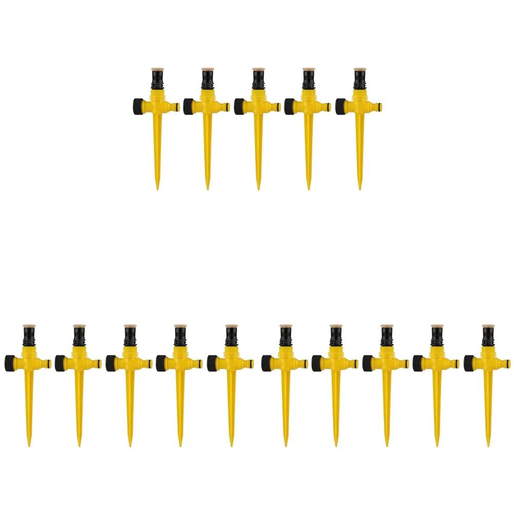 20-5pcs 360 Degree Rotation Auto Irrigation System 3 Gears Adjustable Irrigation Sprinkler For Garden Irrigation Watering Tools