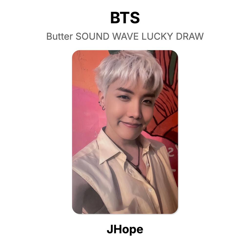 BTS Butter SOUND WAVE LUCKY DRAW Official Photocard
