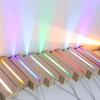 Creative Rectangular Night Light Base Indoor Decor Atmosphere Lamp Craft 3D Acrylic LED Base Suitable Holiday Gift USB Powered