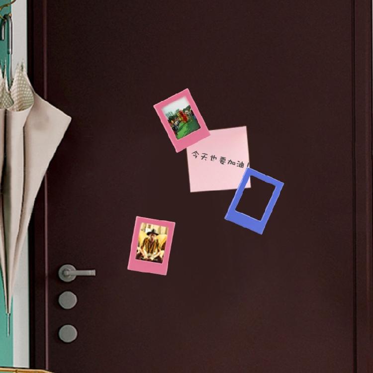 10Pcs Magnetic Display Photo Frame 3Inch Picture Holder with Magnets For Home Office Refrigerator Whiteboard Decoration