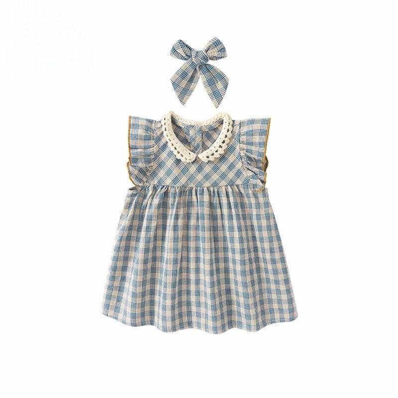 2025 Fashionable Girls' Summer Vest Dress for One-Year-Olds - Party and Everyday Wear