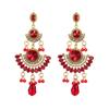 Retro Tassel Earrings Rhinestone Ear Drop Jewelry Ethnic Bride Accessories