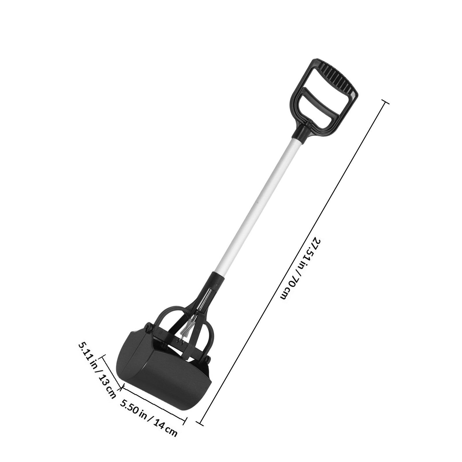 

Long Handle Pooper Scooper For Dog Jaw Clamp Long Handle Poop Scooper For Dog Puppy Cat Waste Picker Pet Cleaning Shovel Tools