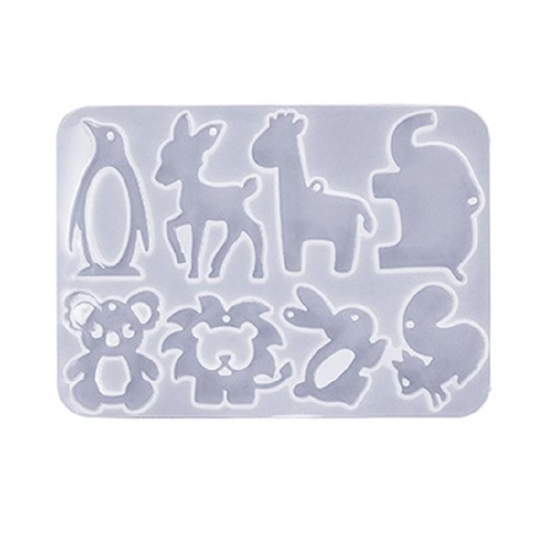 

Animal Earring Mold Necklace Pendant Crystal Glue Drop Epoxy Resin Molds Jewelry