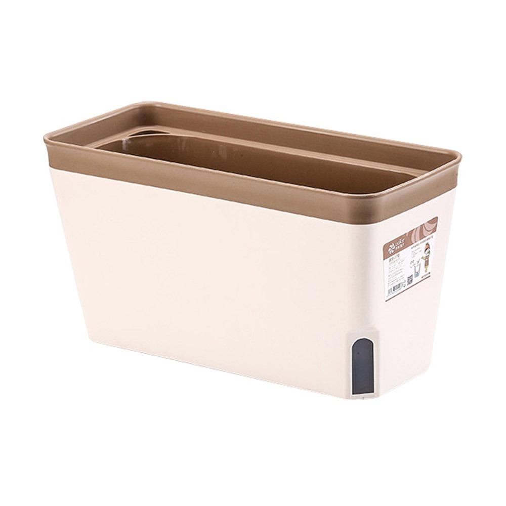 Indoor Flower Planter Box Vegetable Planting Pot Double Layer Self Watering Plant Pot