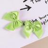 100Pcs Adorable Satin Ribbon Bows Flowers Handmade Hair Bows Accessories for Birthday Christmas Gift Craft Wedding Decor Pink