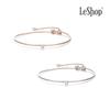 [leshop] 14K Point Bangle Bracelet (Gold Plated)_LJ0706BRB