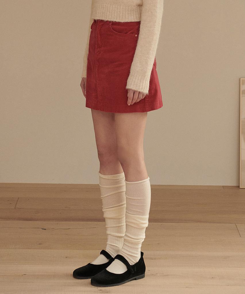 Pandora Fit [Skirt] Blur Skirt Wine