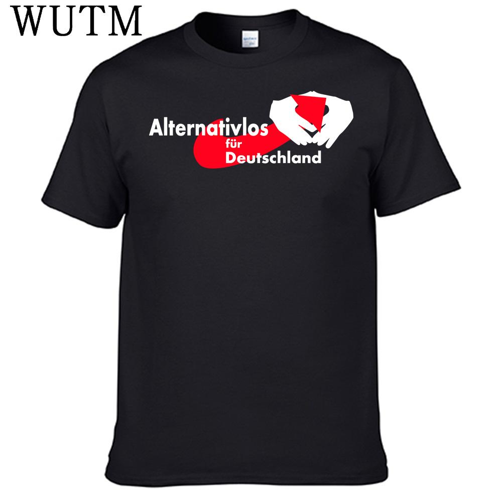 Afd Deutschland T Shirt 100 Cotton Men Shirt