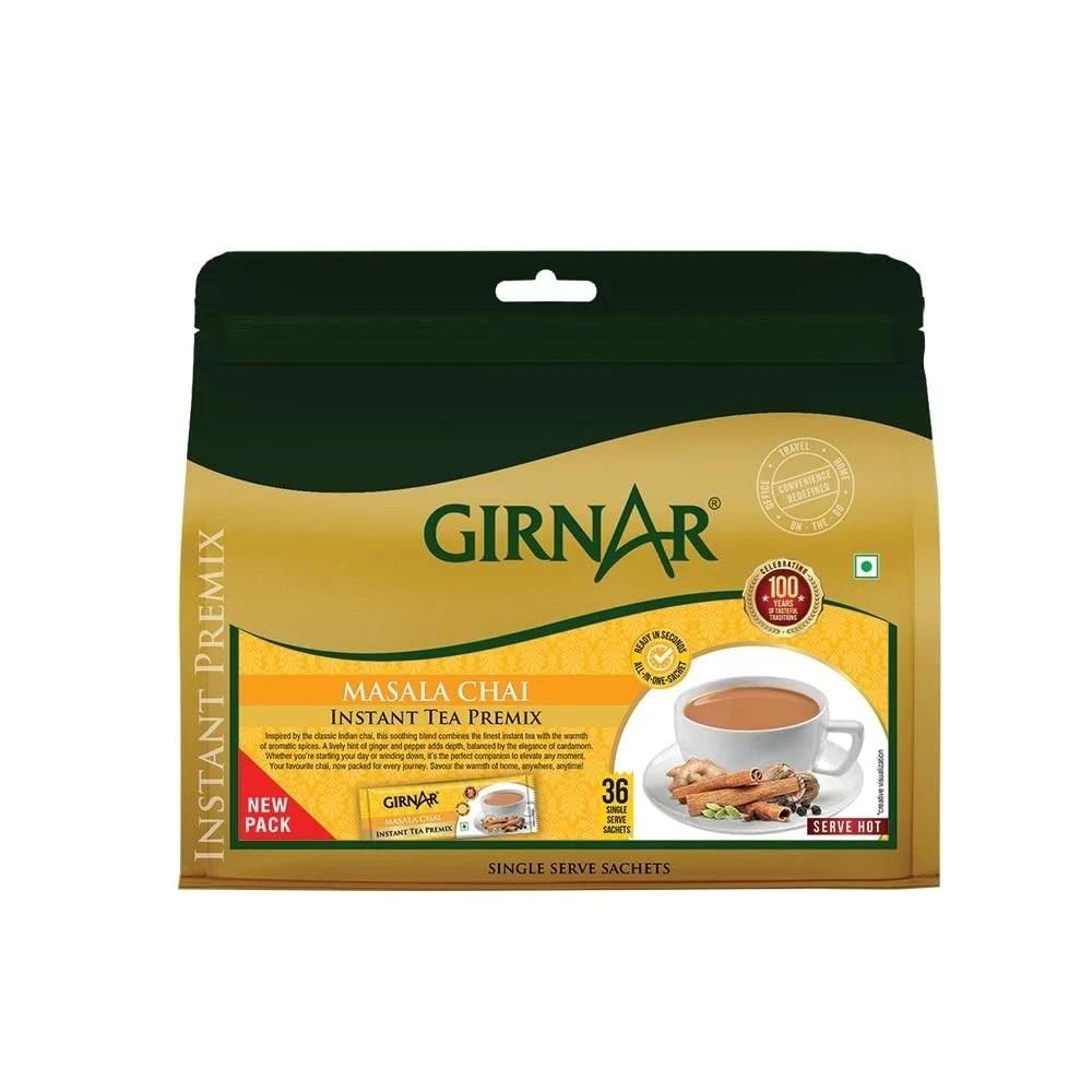 Girnar Instant Förblandning med Masala Chai 36 Påsar