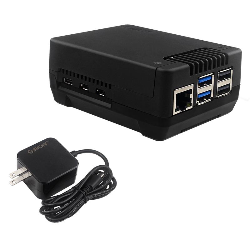Aluminiowa obudowa Argon NEO do Raspberry Pi 5 z rozszerzeniem PCIe M.2 NVMe SSD
