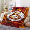 1PC Galatasaray S Patterned Flannel Blanket Suitable For All Seasons for Home Decor Warmth and Comfort Gifts Holiday Present